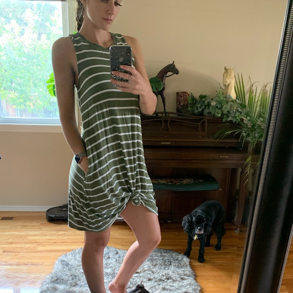 Super soft striped dress